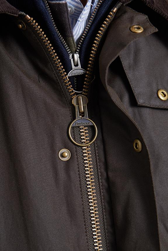 Babour Ashby Wax Jacket Olive 